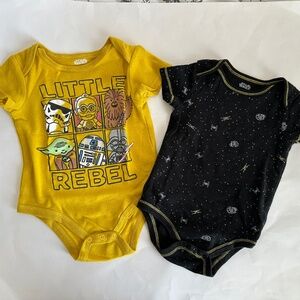 Set of 2 Star Wars Onesies